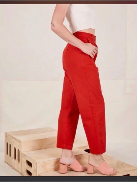 Big Bud Press Pants - Big Bud Press Pencil Pant in RED!!! XXS